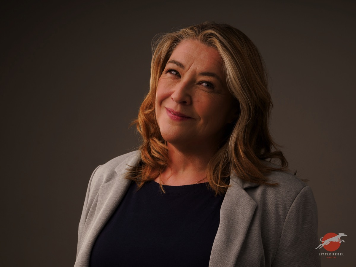 Professional headshot portrait photographed by Little Rebel in Ilkley